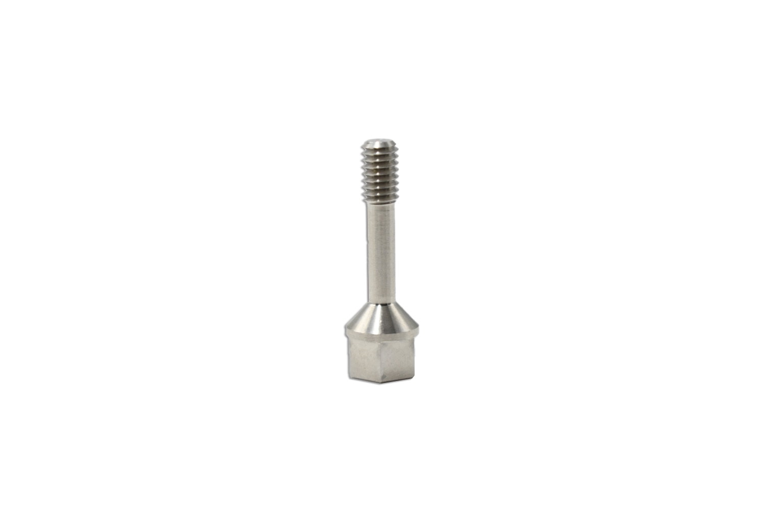 Precision Machined Component #1737: Material – Stainless Steel; Industrial Machinery Industry; Size: 0.980″L X 0.309″D Stainless Steel Machined Part - Oil and Gas Industry